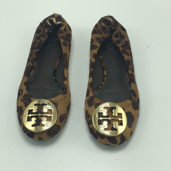 Tory Burch Shoes - Tory Burch Cheetah Print Ballet Flats Size 5